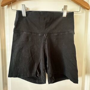 TNA Black Bike Shorts